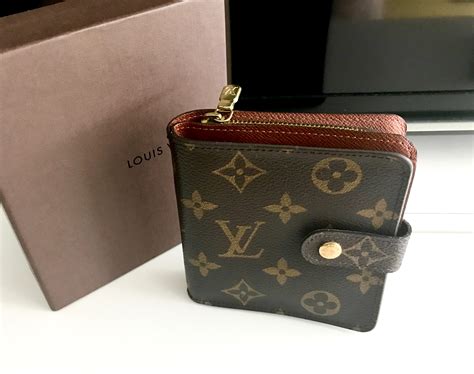 louis vuitton compact zip bifold wallet|Louis Vuitton coin wallet.